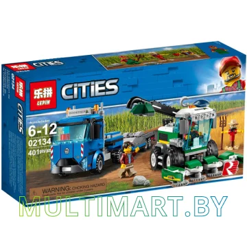 Конструктор Lepin 02134 Транспортировщик для комбайнов (401 деталь)
